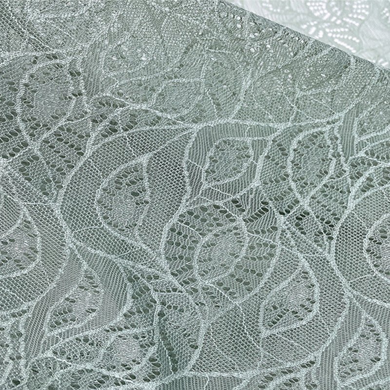 Wave Polyester Warp Knit Lace Fabric for Women's Wear Wholesale Suppli 12